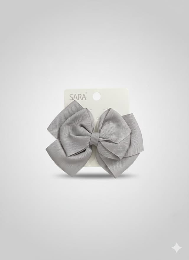 Grey bow