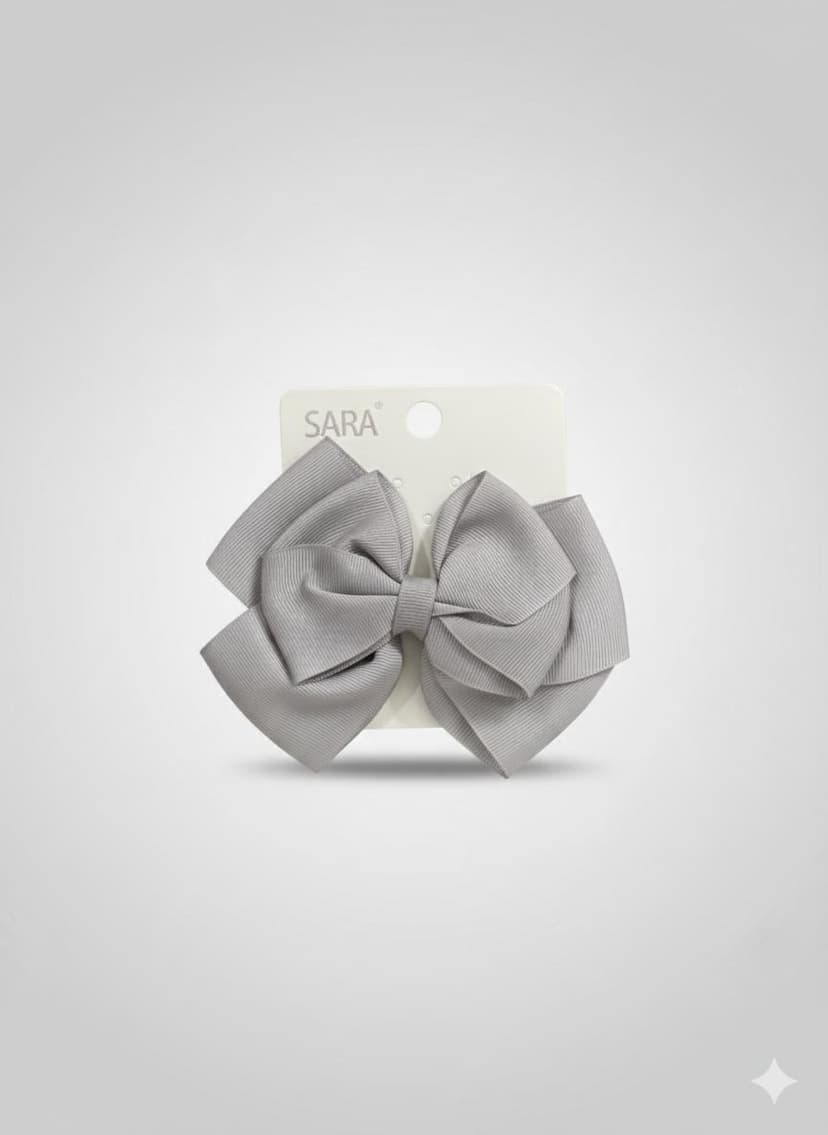 Grey bow